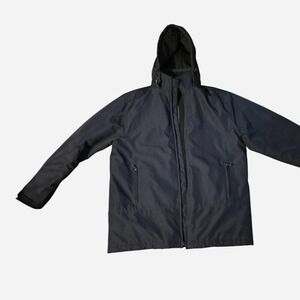 Weatherproof Black Hooded Jacket